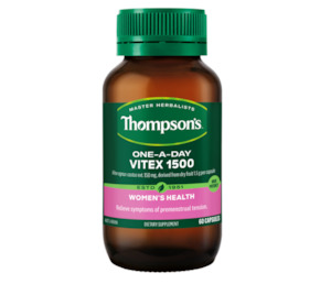 Thompson‘s Vitex 1500mg 60 Capsules (2026.07)