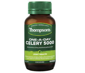 Health food wholesaling: Thompson‘s Celery 5000mg 60 Capsules (2026.08)