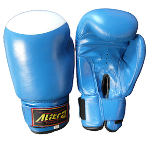 Boxing Gloves 8 – 12 oz Blue->White