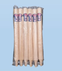 Set of 6 Wooden Stumps