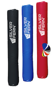 Sporting equipment: Silver Fern Goal Post Pads Budget Wraparound