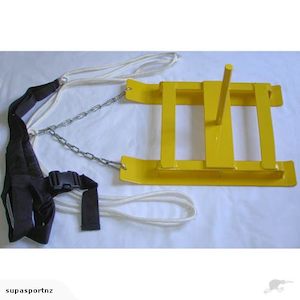 Sporting equipment: Power Sled – shoulder or waist harness