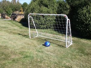 Steel Soccer Goal – Small 6′ x 4′