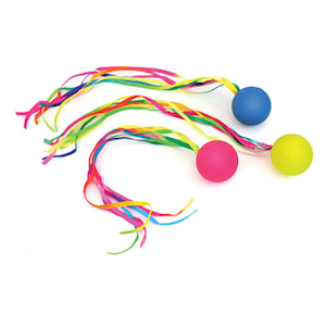 Comet Ball 6cm with ribbon tails