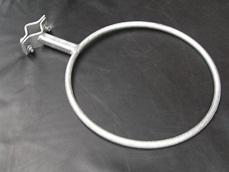 Galvanised Clamp On Netball Hoop – no net hooks