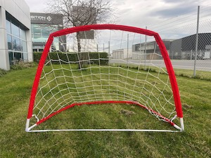 Small Portable Soccer Goal x2