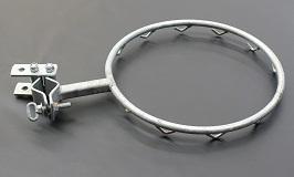 Galvanised Quick Release Netball Hoop-with net hooks