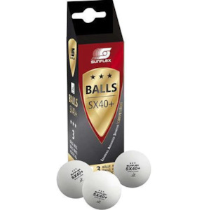 Sunflex 3 Star Table Tennis Balls- ITTF Competition