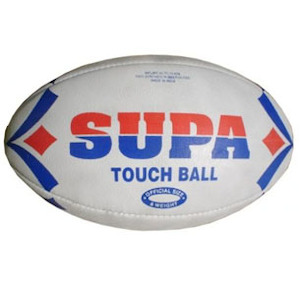 Supa Touch Rugby Ball junior or senior