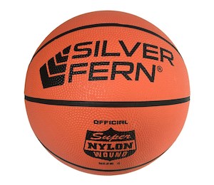 Silver Fern Nylon Wound Basketball