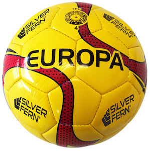 Sporting equipment: Silver Fern Europa Soccer Ball