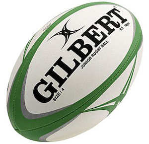 Sporting equipment: Gilbert Pathways junior rugby ball size 2.5 3 4