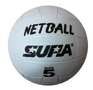 Sporting equipment: Supa Rubber Nylon Wound Netball