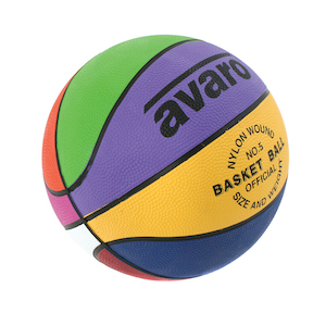 Avaro Rainbow Basketball Size 5