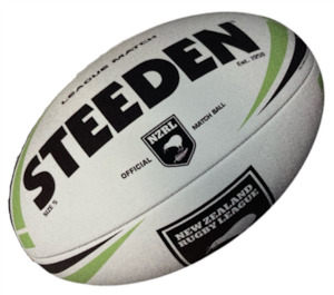 Sporting equipment: Steeden Rugby League Match Size 5