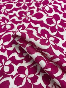 Designer Rayon - Fuchsia - 140cm