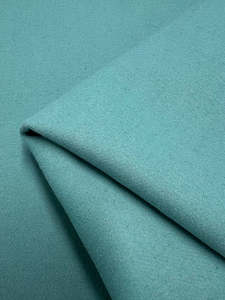 Outerwear Fabric: Wool Cashmere - Aqua Sea - 150cm