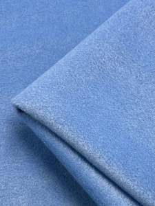 Outerwear Fabric: Wool Cashmere - Baby Blue - 150cm