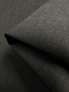 Linen Voile - Black - 140cm