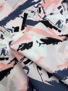 Printed Cotton - Peaches & Cream - 150cm