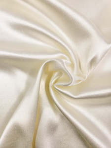 Satin Back Crepe - Cream - 150cm