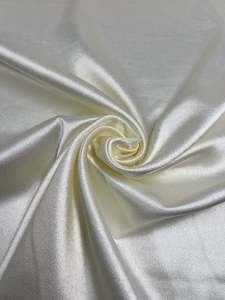 Satin Back Crepe - Ivory - 150cm