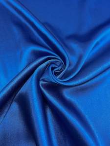 Satin Back Crepe - Royal - 150cm