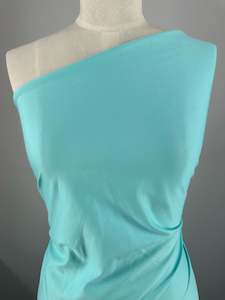 Cotton Jersey: Cotton Jersey - Aqua Splash - 160cm