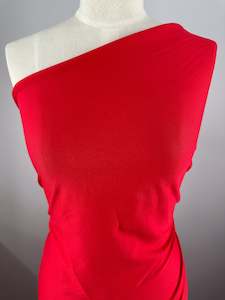 Cotton Jersey - Ribbon Red - 165cm