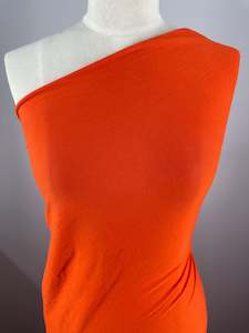 Cotton Jersey - Tangerine Tango - 155cm