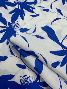 Rayon: Designer Rayon - French Blue - 140cm