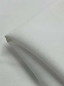 Plain Cotton: Mercerised Cotton - Ivory - 148cm