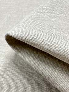 Textured Cotton: Upholstery Canvas - Natural - 140cm