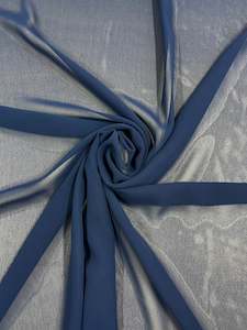 Hi-Multi Chiffon - Navy - 150cm