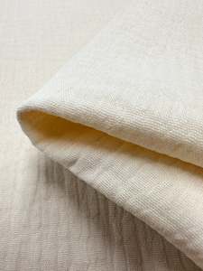 Muslin: Muslin - Almond Milk - 135cm