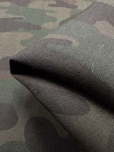 Printed Linen - Military - 150cm