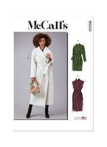 Sewing Patterns: Pattern - Mccall's - M8438 - Misses’ Coats and Waistcoat (Size 12-20)