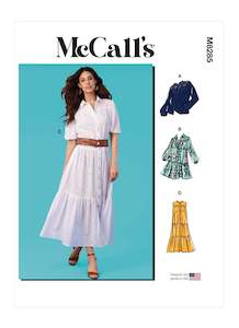 Pattern - Mccall's - M8285 - Misses’ Top and Dresses