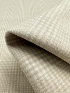 Wool Deisgner Wool Flannel: Wool Flannel - Parchment - 148cm