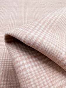 Wool Deisgner Wool Flannel: Wool Flannel - Coral - 148cm