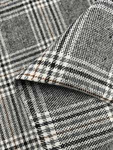 Wool Deisgner Wool Flannel: Wool Flannel - Nuthatch Plaid - 150cm