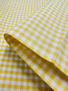 Cotton Gingham Mini - Buttercup - 112cm