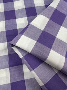 Gingham Cotton: Cotton Gingham XL - Sand Verbena - 112cm