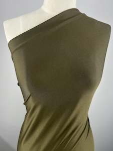 Plain Lycra - Khaki - 150cm