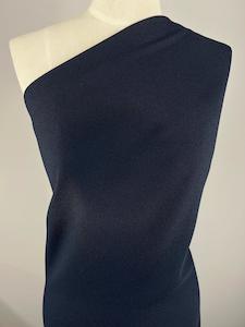 Plain Crepe - Dark Navy - 150cm