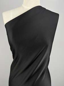 Crepe De Chine - Black - 150cm