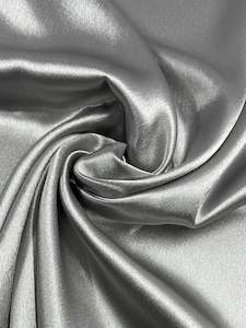 Satin Back Crepe - Silver - 150cm