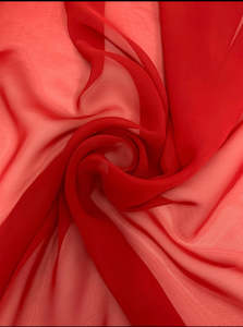 Hi-Multi Chiffon - Red - 150cm