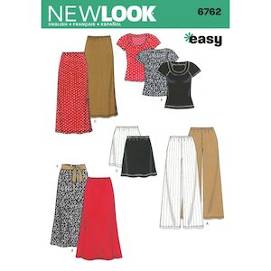 Pattern - NEW LOOK - 6762 - Misses’ Coordinates