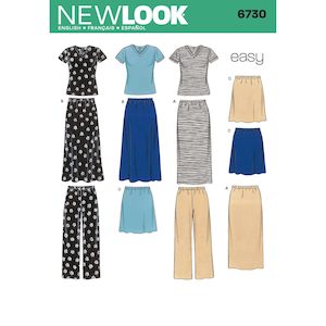 Pattern - NEW LOOK - 6730 - Misses’ Coordinates